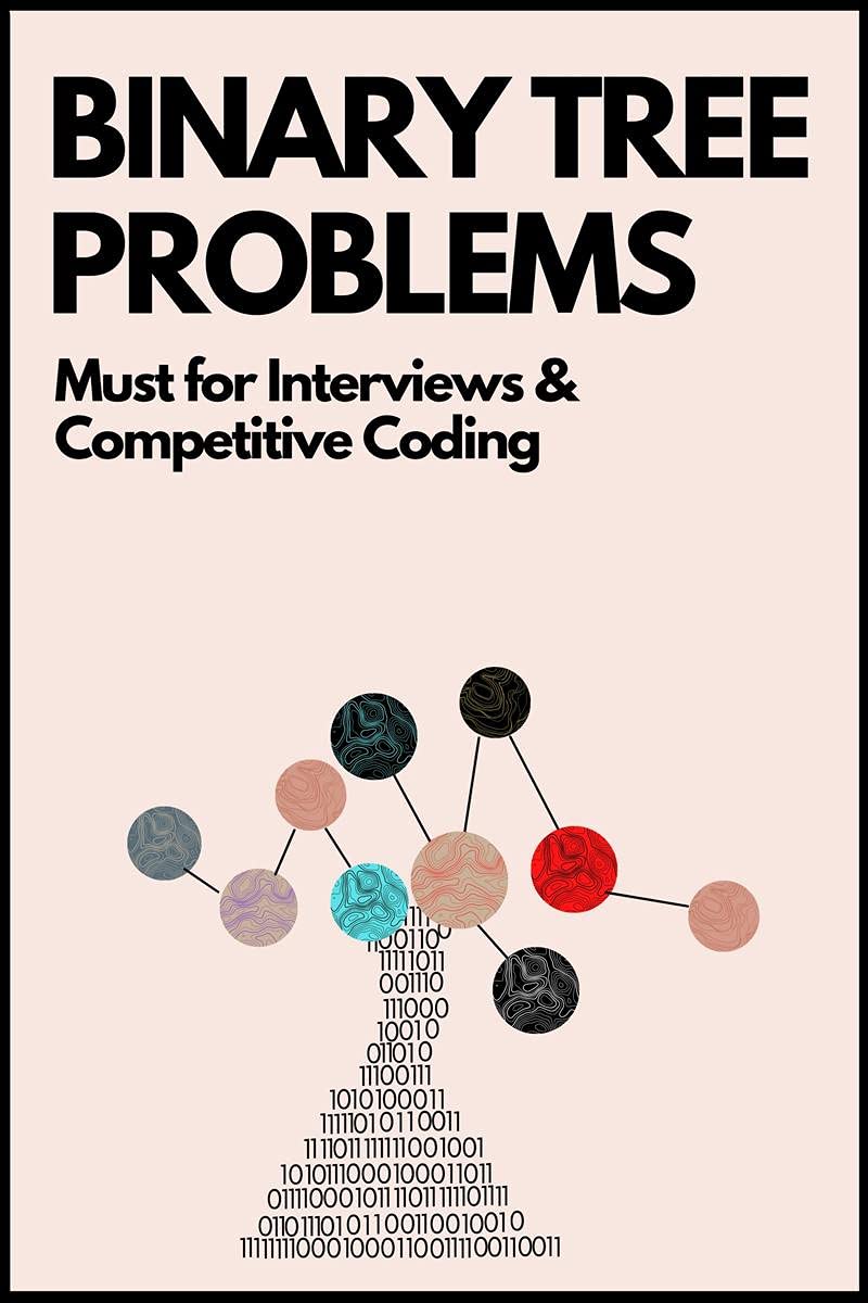 Binary Tree Problems : Must For Interviews And Competitive Coding