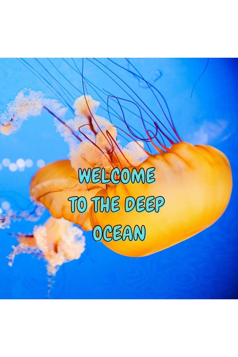 Welcome To The Deep Ocean : My First Book About Ocean: First Knowledge Of Ocean Animals