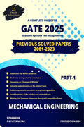 GATE 2025 MECHANICAL ENGINEERING PART 1 : GATE 2025 MECHANICAL