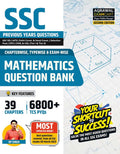 Examcart SSC Mathematics Question Bank by DP Singh | 39 Chapters with Chapter, Type & Examwise 6800+ Previous Year Solved Questi
