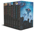 The Classic H. G. Wells Complete 8 Books Collection Box Set (War Of The Worlds, Time Machine, World Set Free, First Men In The M