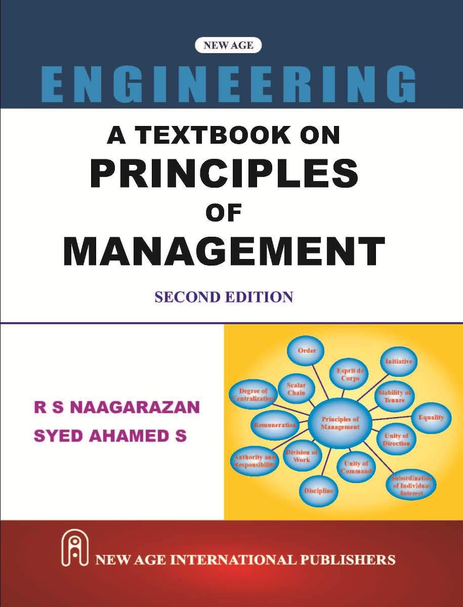 A Textbook on Principles of Management
