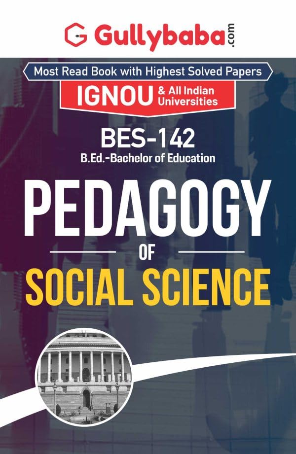 Gullybaba IGNOU B.Ed. Sem BES142 Pedagogy of Social Science in English (Latest Edition)