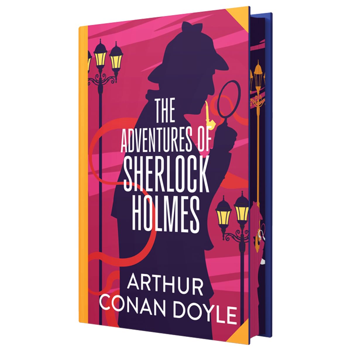 The Adventures of Sherlock Holmes by Sir Arthur Conan Doyle : Wilco Classics Sprayed Edge Premium Hardback Edition