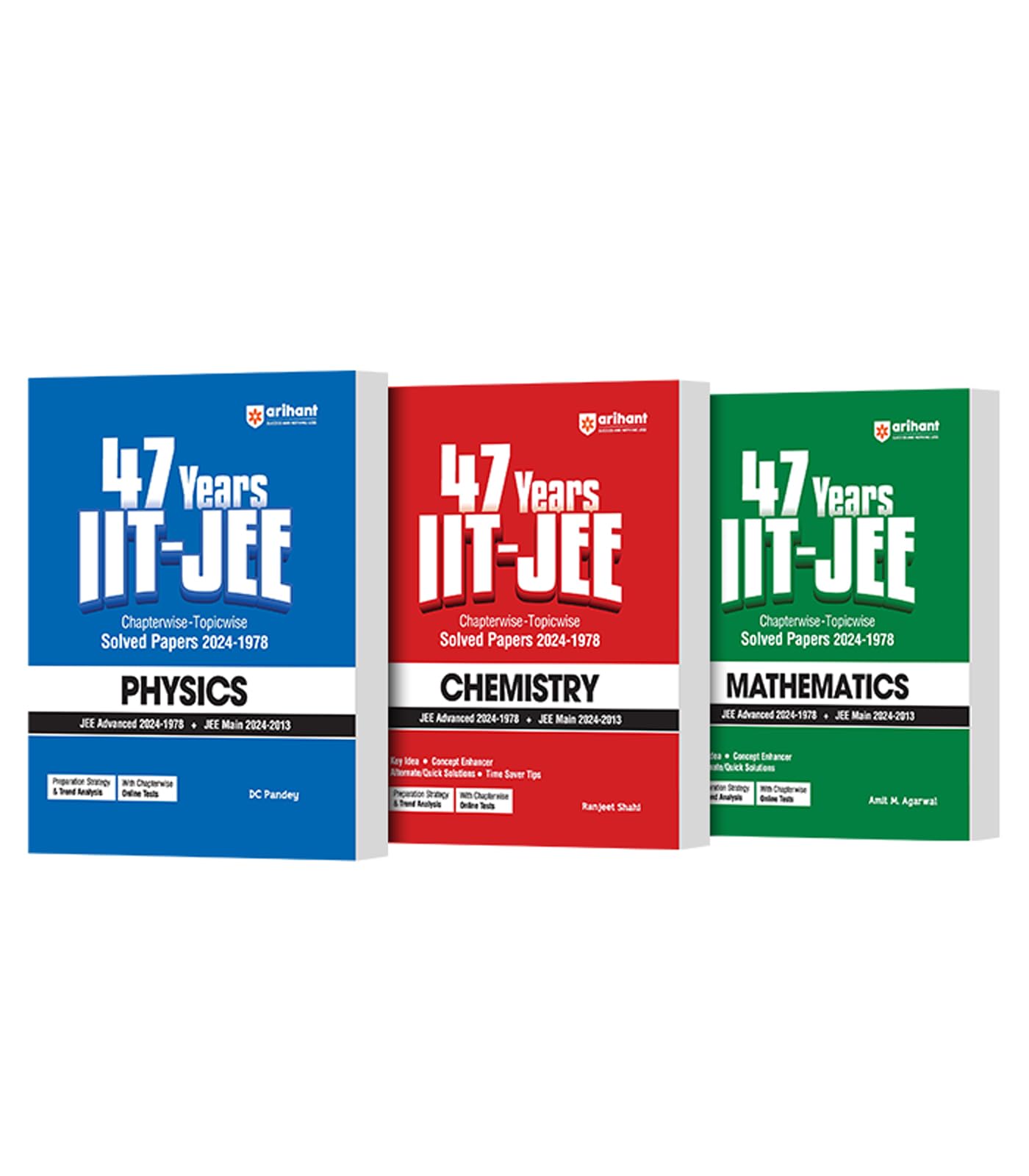 (OLD EDITION) 47 Years IITJEE Chapterwise Topicwise Solved Papers Enhancer