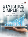 Statistics Simplified : For CA & CMA Foundation