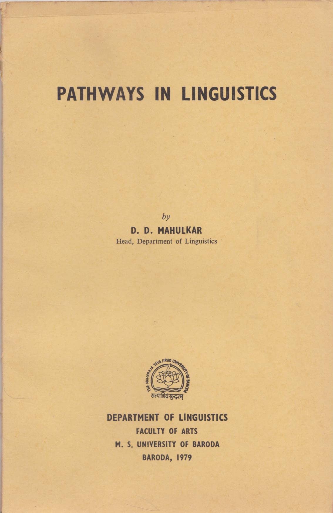 Pathways In Linguistics