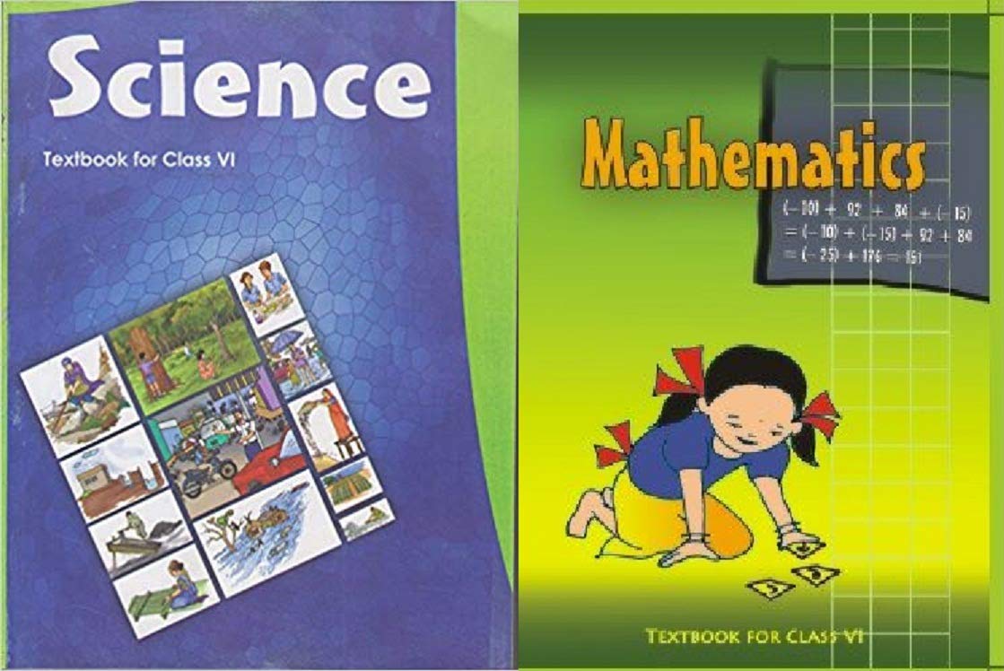 Ncert Science And Mathematics Textbook For Class  6 Edication 2019 ( Set Of 2 Books )