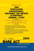 Fertiliser Inorganic ,Organic Or Mixed Control Order 1985 Edition 2024