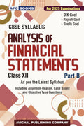 Analysis Of Financial Statements Book For Class 12 Part B  Cbse  Examination 20242025