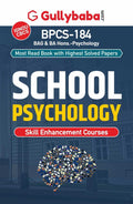 Gullybaba IGNOU BAHDH 4th Sem BPCS184 School Psychology in English  Latest Edition IGNOU Help Book with Solved Previous Year