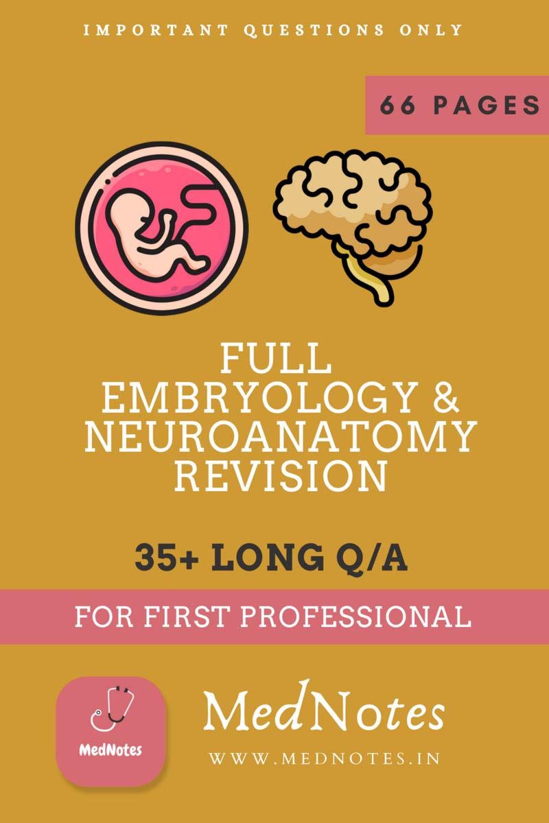 Full Embryology & Neuroanatomy Revision  For First Professional