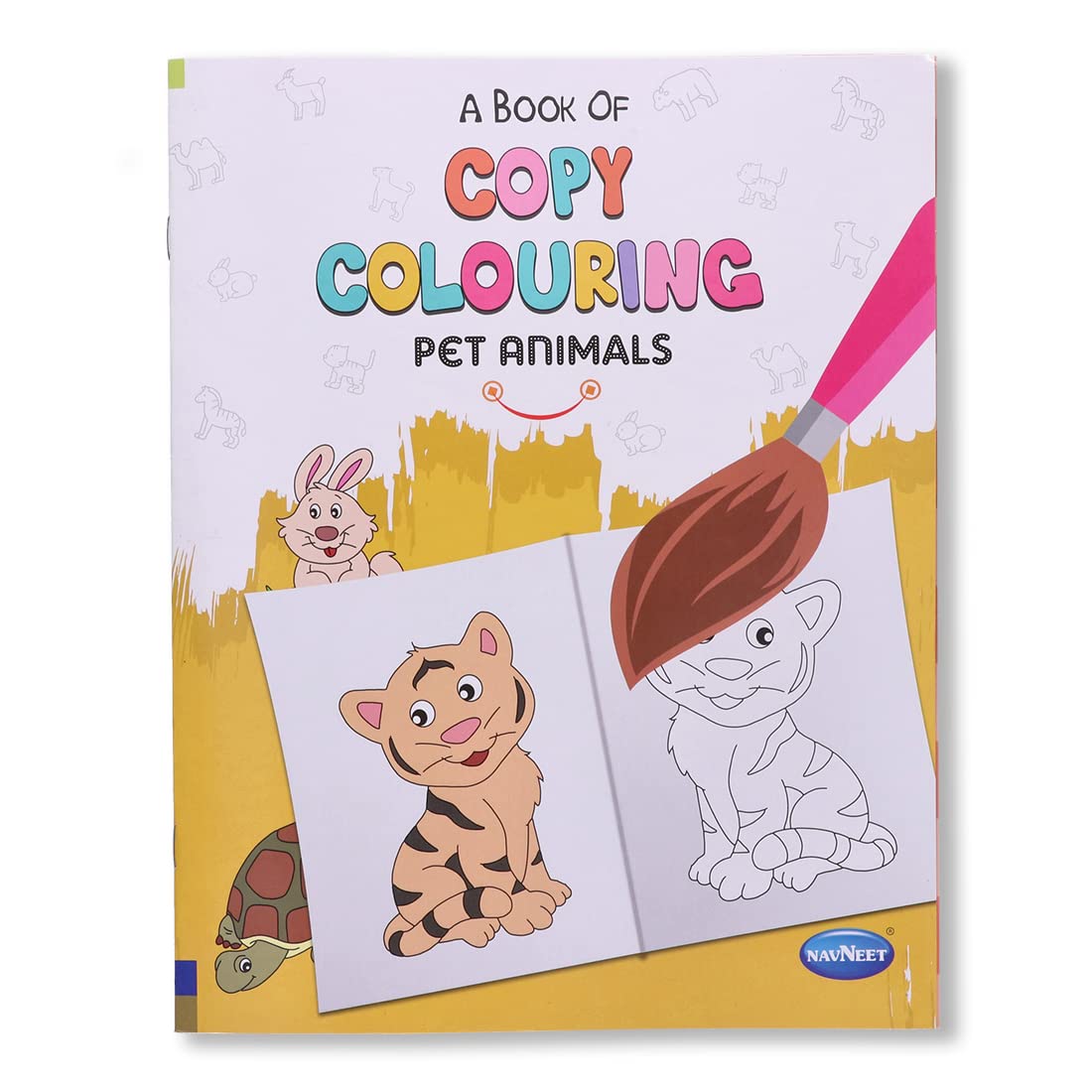 Navneet A Book Of Copy Colour  Pet Animals Ages 4+ Years