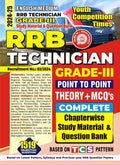 English Medium RRB Technician Grade_III Complete Chapterwise Study Material & Question Bank 2024_25