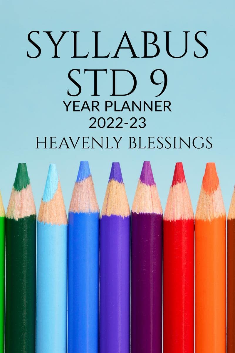 SYLLABUS STANDARD 9 : YEARLY PLANNER FOR ACADEMIC YEAR 202223