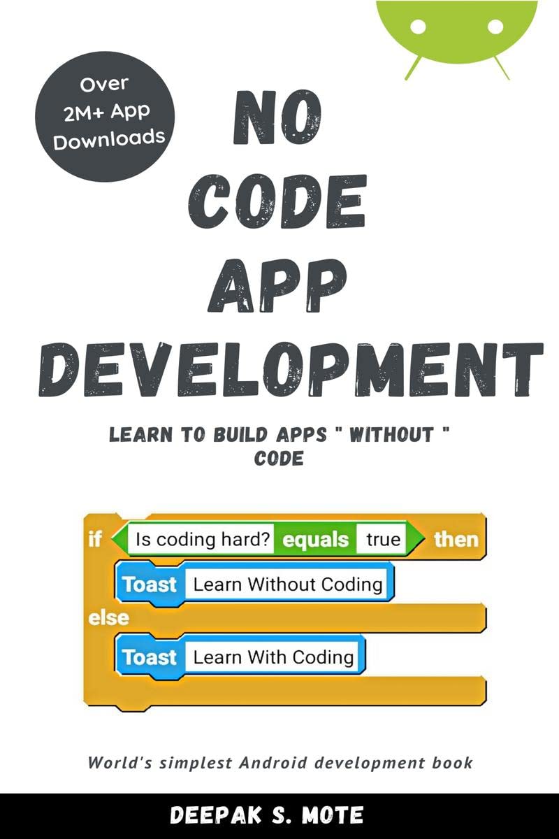 No Code App Development : Learn To Build Apps Without Code