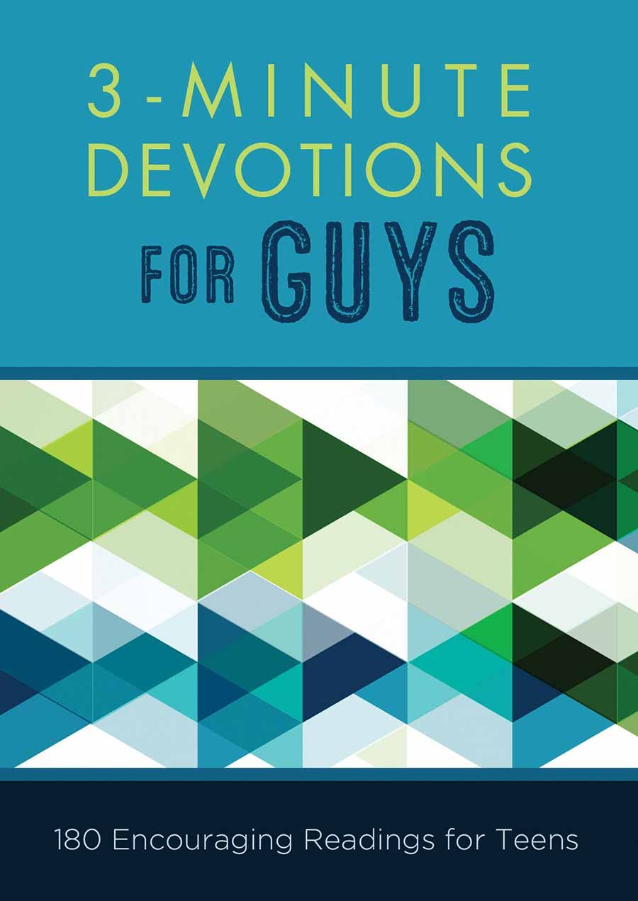 3Minute Devotions for Guys: 180 Encouraging Readings for Teens
