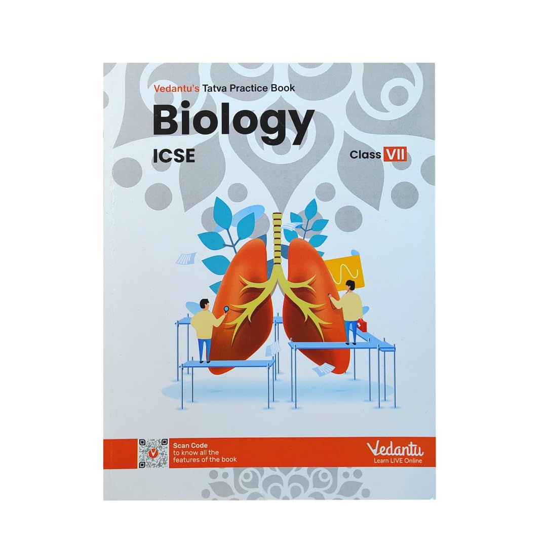 Vedantu ICSE Class 7 Biology Tatva Practice Book | With Chapterwise Questions ConceptBased Learning | Advanced Level HOTS Analy