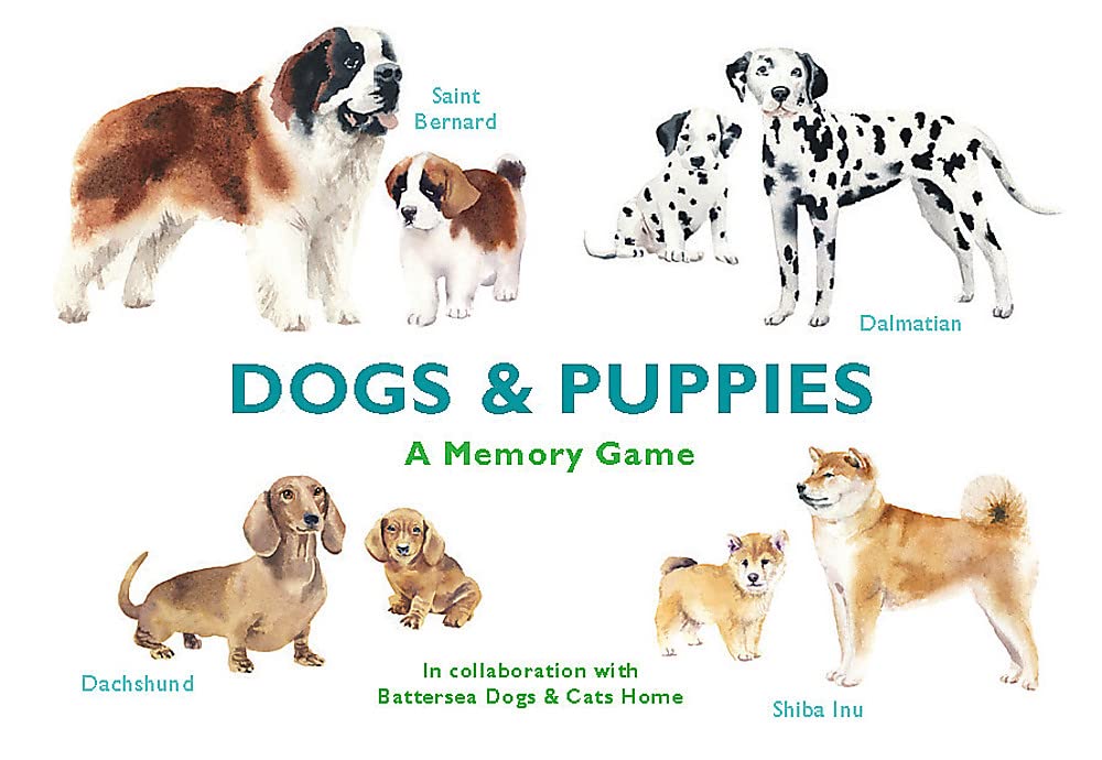 Dogs & Puppies: A Memory Game