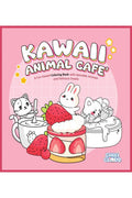 Kawaii Animal Cafe Coloring Book: A cute coloring book with adorable animals and delicious snacks