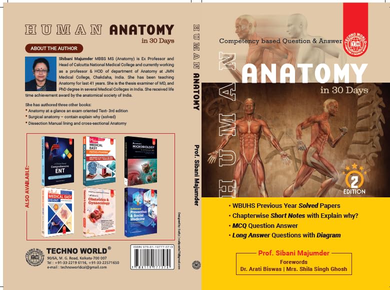 Human Anatomy 30 Days 2Ed/Sibani Maju