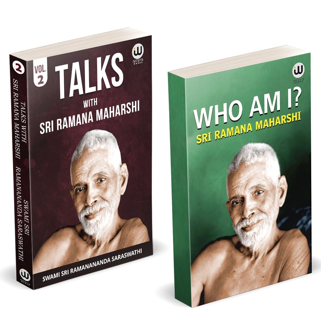 Talks With Sri Ramana Maharshi Volume 2 | Who Am I? | Sri Ramana Maharshi | Combo Gift Pack Set Books | Original Book In English