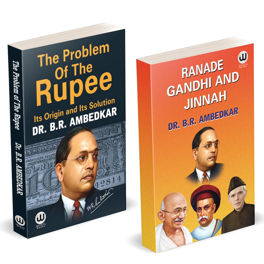 The Problem Of The Rupee : Its Origin And Its Solution | Ranade Gandhi And Jinnah | Dr. B.R. Ambedkar | English Paperback | The 