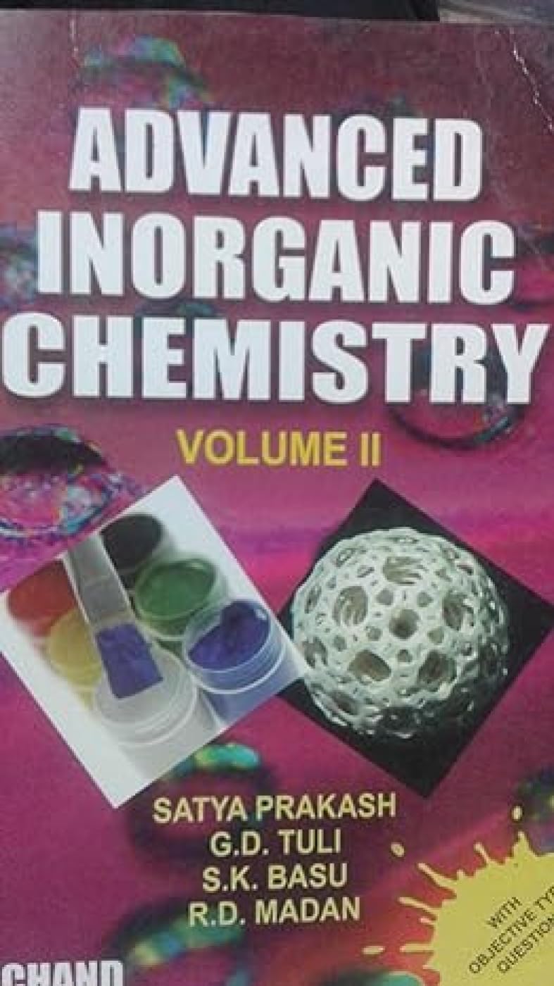 Advanced Inorganic Chemistry  Vol Ii