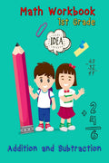 Math Workbook 1St Grade  Addition And Subtraction : Basic Math Skills, Addition And Subtraction Problem Worksheets, Kids Math W