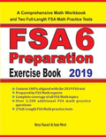 FSA 6 Math Preparation Exercise Book: A Comprehensive Math Workbook and Two FullLength FSA 6 Math Practice Tests