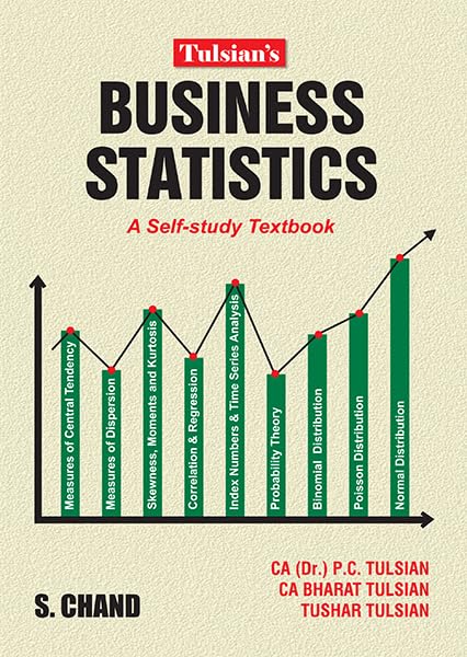 Tulsians Business Statistics : A SelfStudy Textbook