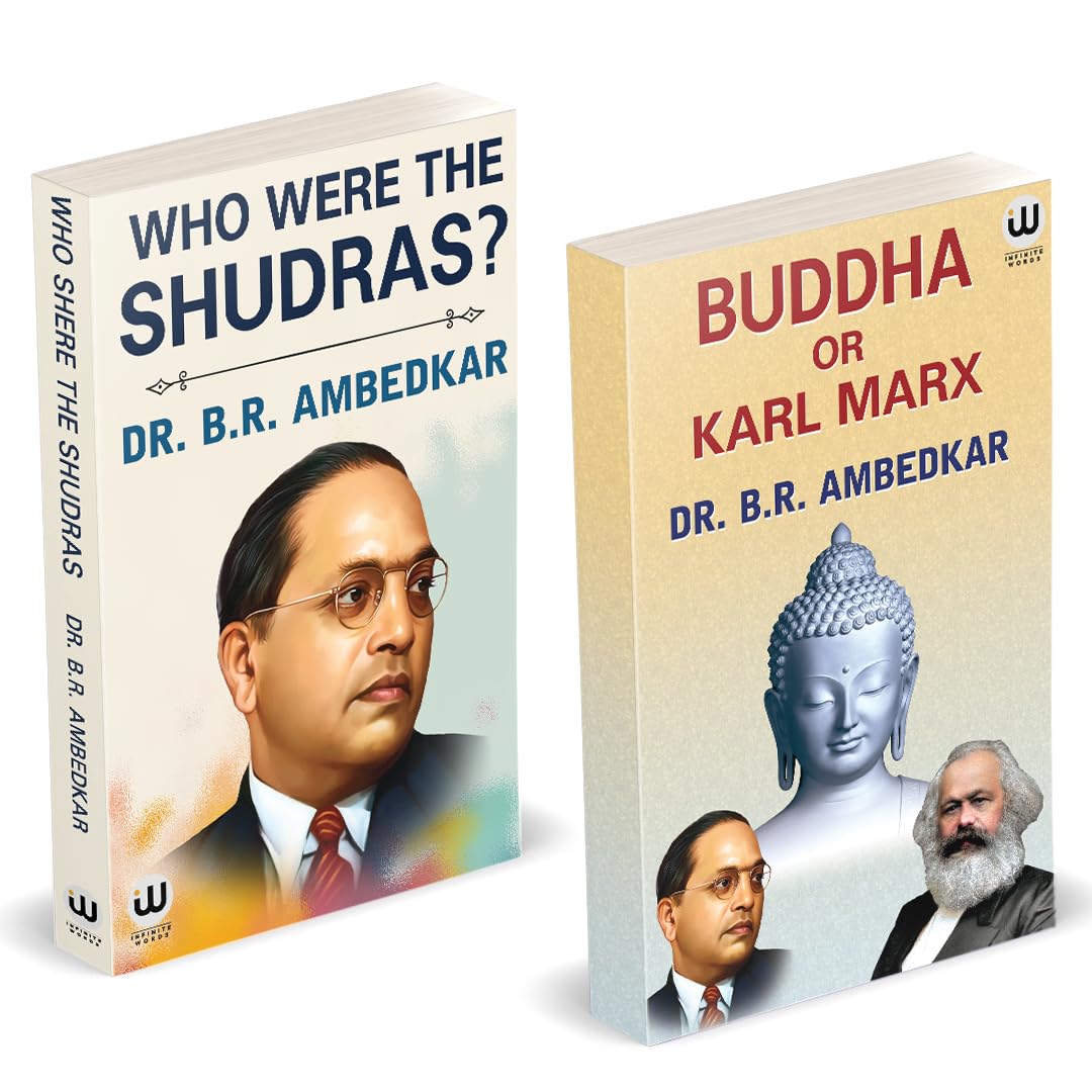 Who Were The Shudras | Buddha Or Karl Marx | Dr. Br Ambedkar Books | English Paperback Combo Set | The Original Edition | Who We