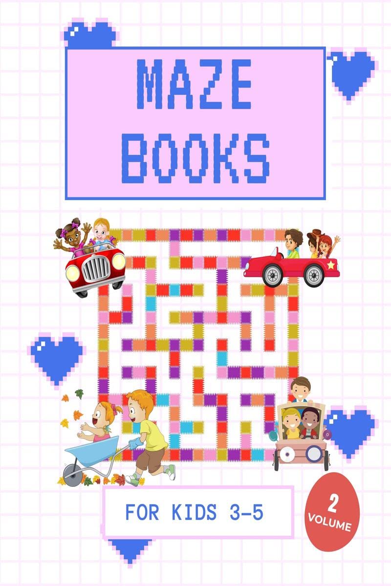 Maze Books For Kids 35 | Volume 2
