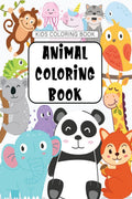 Animal Coloring Book : A wonderful coloring book with animal illustrations for kids aged 28 (The Future Teachers Coloring Boo