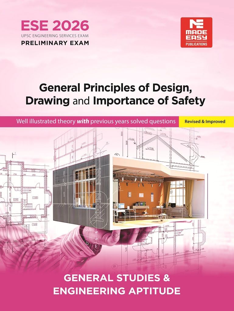 ESE 2026 : Preliminary Exam : General Principles of Design Drawing & Importance of Safety | GSPaperI | UPSC Engineering Servic