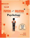 STD 12 ARTS | UTTAMS PAPER WITH SOLUTIONS PSYCHOLOGY| Based on Std 12th Maharashtra State Board New Syllabus | 202425 EDITION