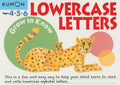 Kumon GrowToKnow: Lowercase Letters (Grow to Know Workbooks)