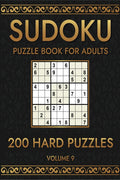 Sudoku 200 Hard Puzzles Volume 9 : Puzzle Book for Adults