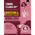 (Old Edition) CBSE Class 10th English Language & Literature Question & Concept Bank Chapterwise & Topicwise Exam 2023  2024 | P