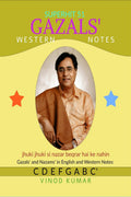 Superhit 51 Gazals Western Notes : Gazals and Nazams in English and Western Notes