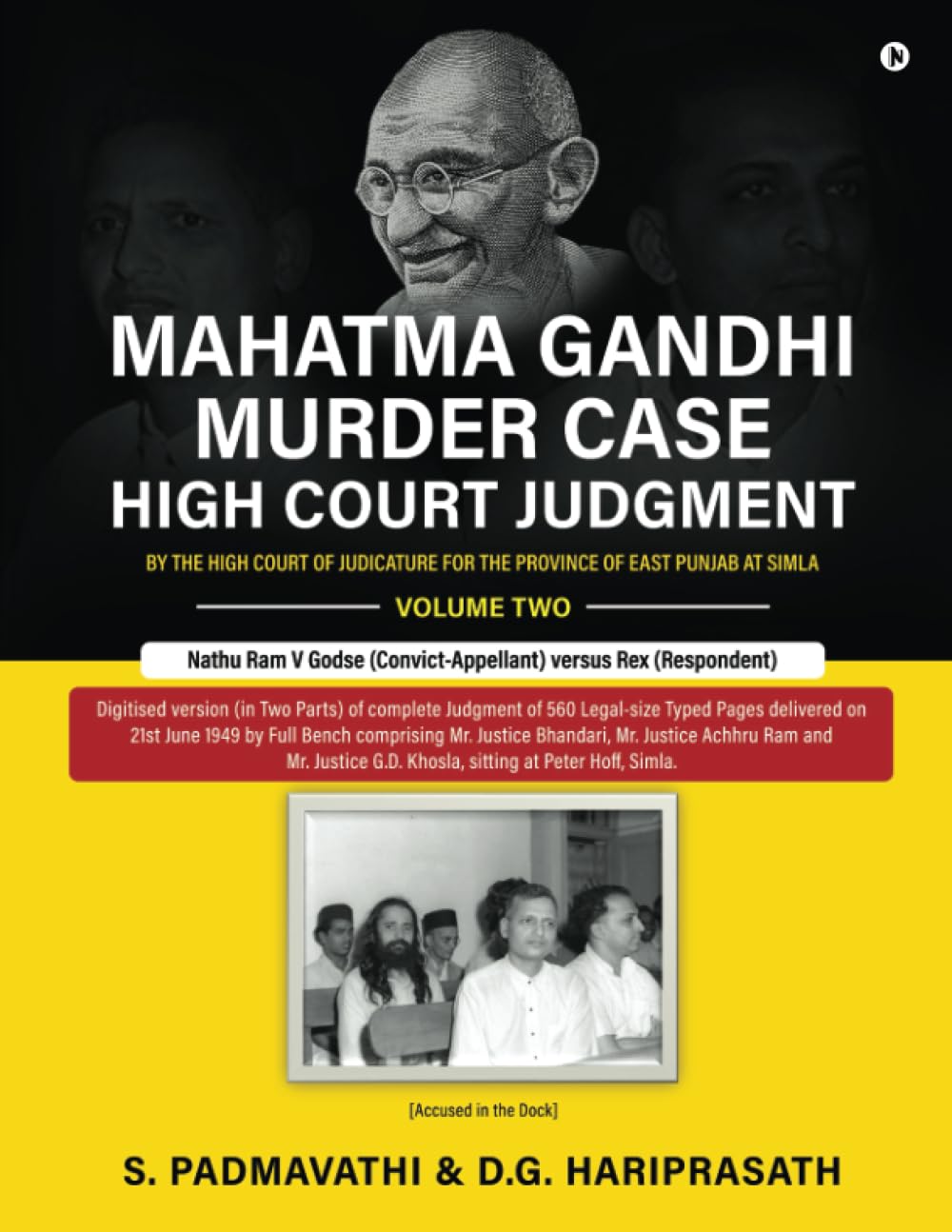 Mahatma Gandhi Murder Case: High Court Judgment Volume Two