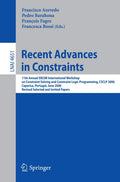 Recent Advances in Constraints: 11th Annual ERCIM International Workshop on Constraint Solving and Constraint Logic Programming,