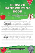 Cursive Handwriting Book | A to Z Small & Capital Letters for Kids, Preschoolers, Toddlers, Nursery (Cursive Writing Books)