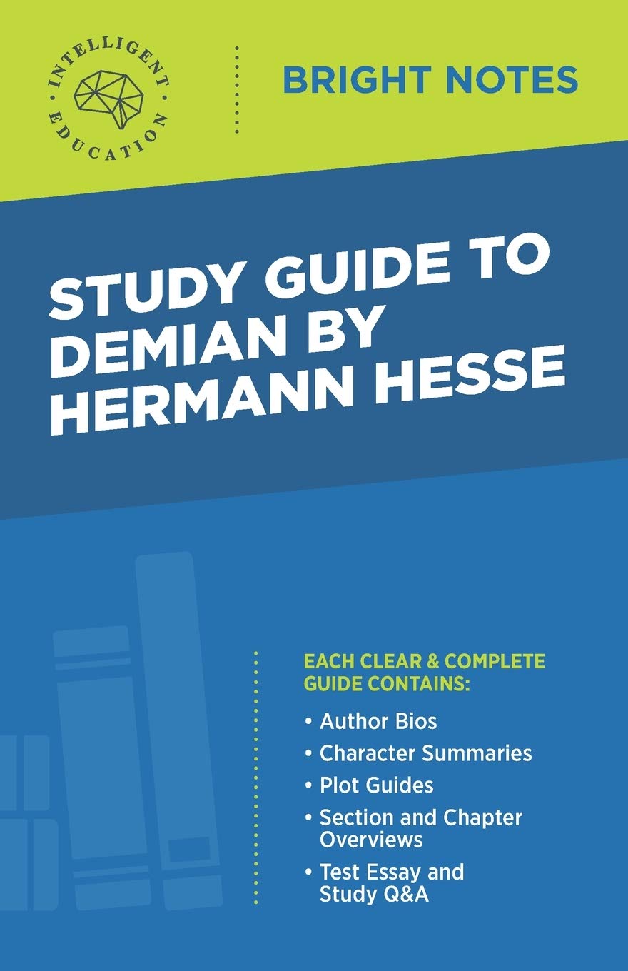 Study Guide To Demian By Hermann Hesse (Bright Notes)