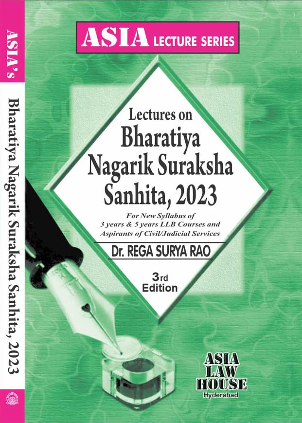 Lectures On Bharatiya Nagarik Suraksha Sanhita, 2023