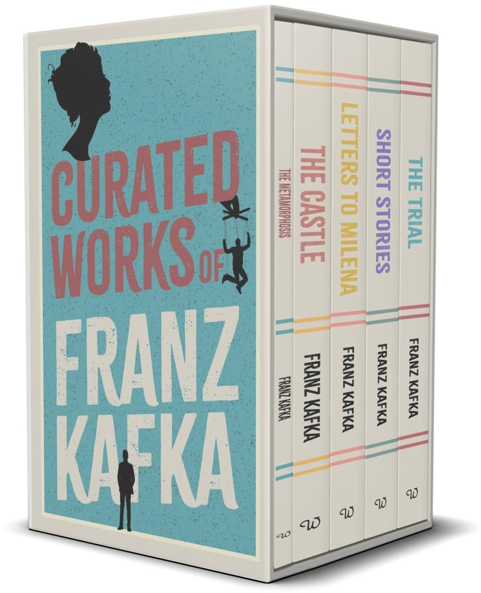 Curated Works of Franz Kafka 5 Books Collection Boxed Set(The Trial, Short Stories, Letters to Millena, The Castle & The Metamor