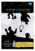 Navneet Super Scratch Kit Best Travel Pack Perfect For Birthday Gift Innovative Kit Scratch Using Stylus Stencils