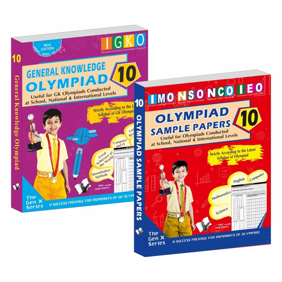 International General Knowledge Olympiad  Class 10 + Olympiad Sample Paper  Class 10 With OMR Sheets