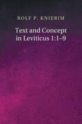 Text and Concept in Leviticus 1:19: A Case in Exegetical Method