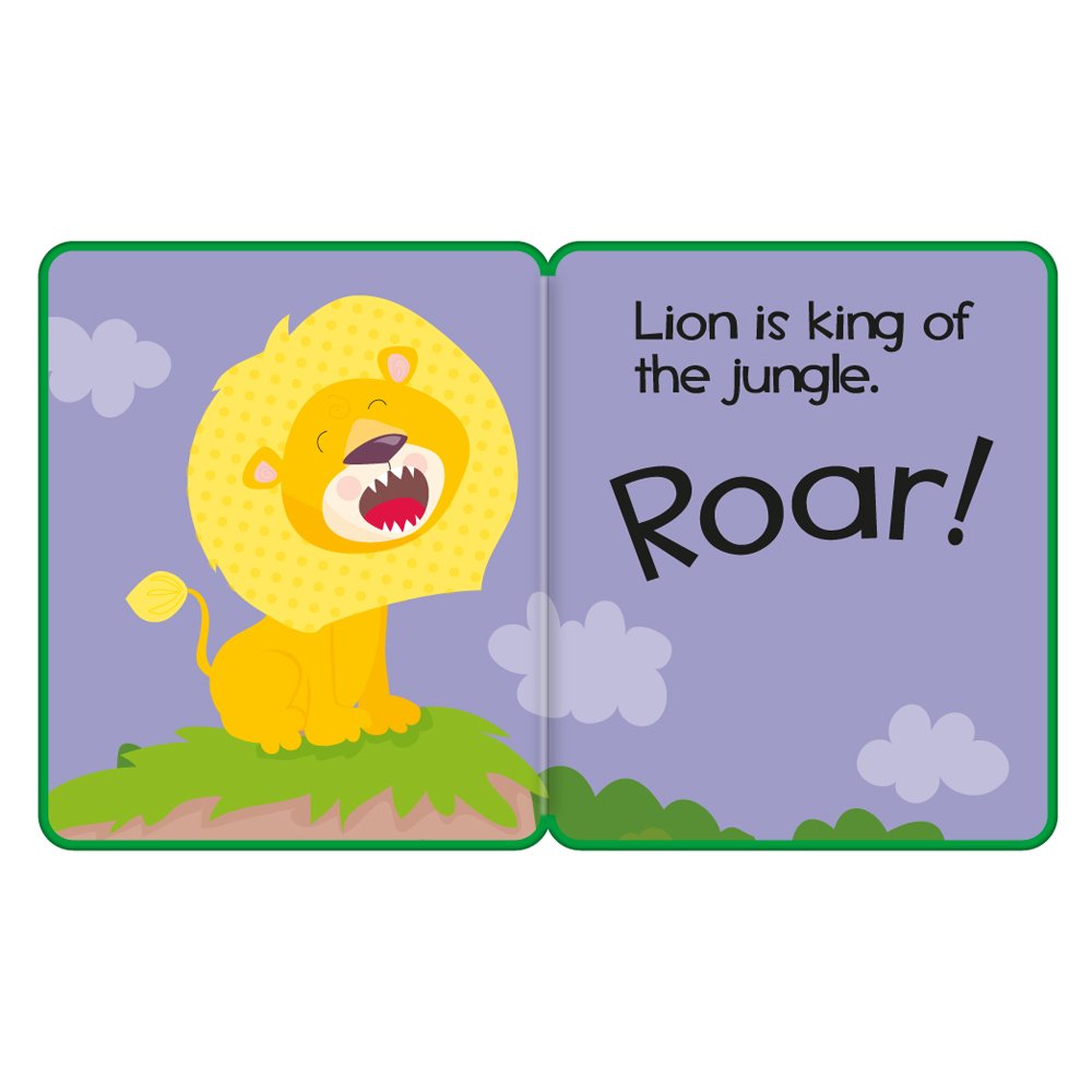 Flippety Flaps: In The Jungle (Flippety Flaps Flappable Board Book With Handle)